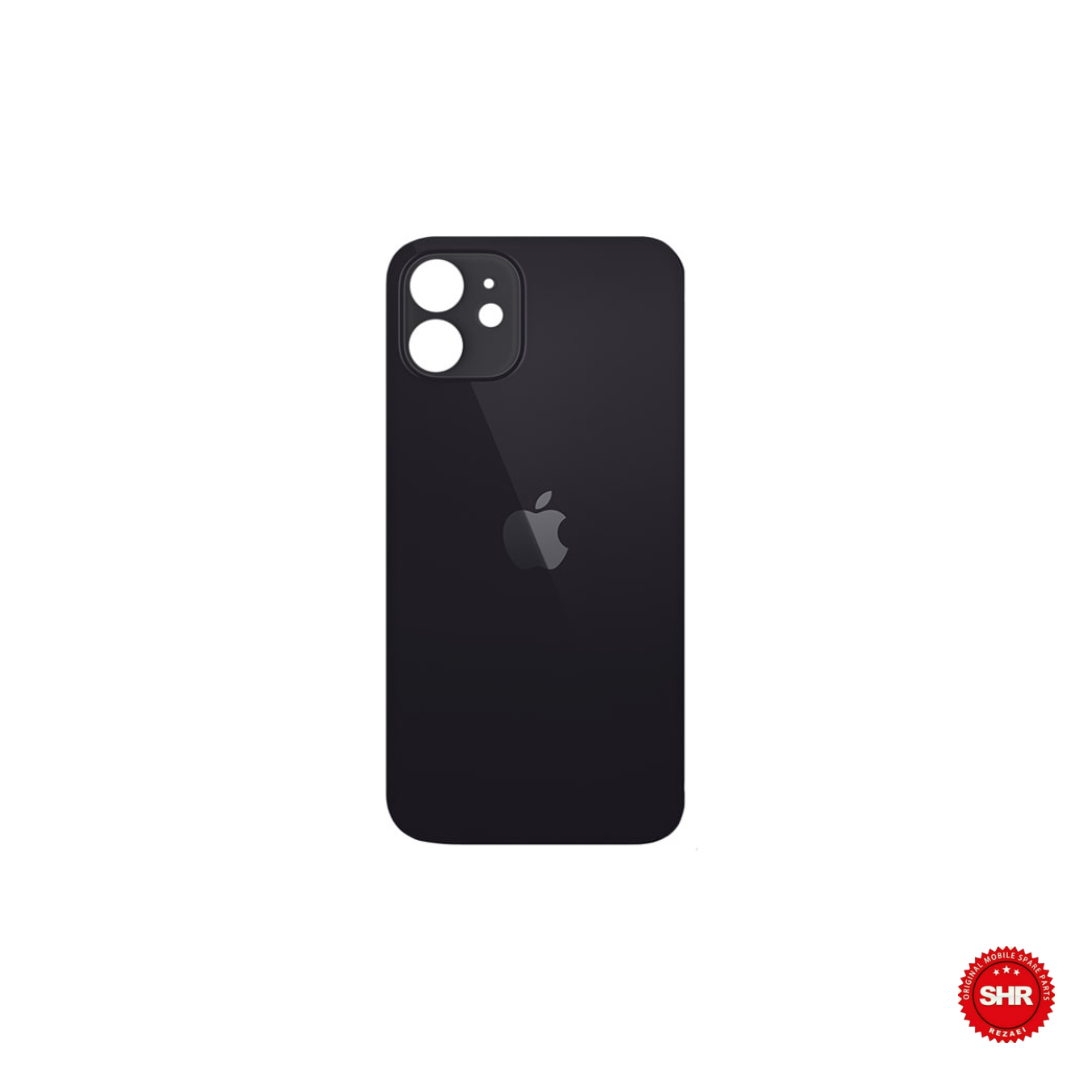 درب پشت آیفون IPHONE 12 مشکی - Image 1