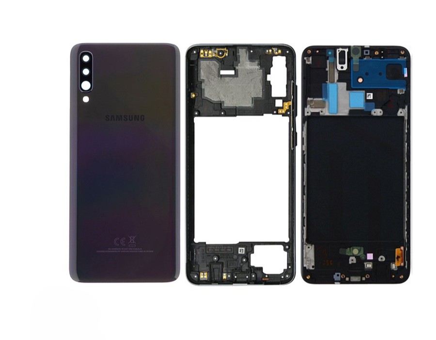 قاب-و-شاسی-فول-galaxy-A70-A705 قاب سامسونگ A70 A705 مشکی - Image 1