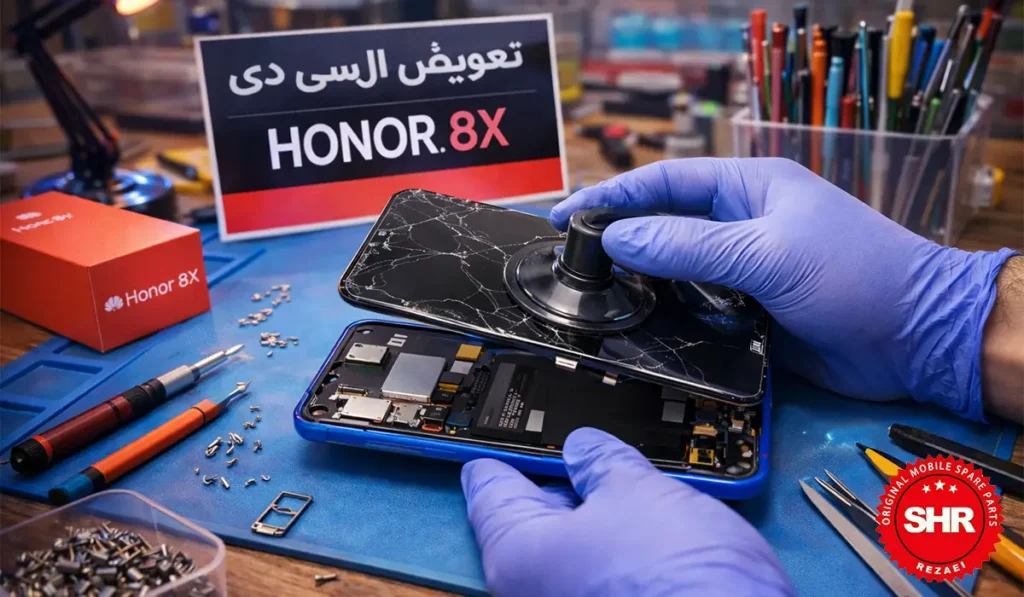 تعویض ال سی دی 8x