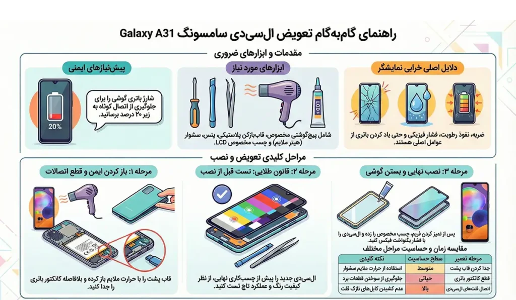 اینفوگرافی تعویض السیدی 31آ
