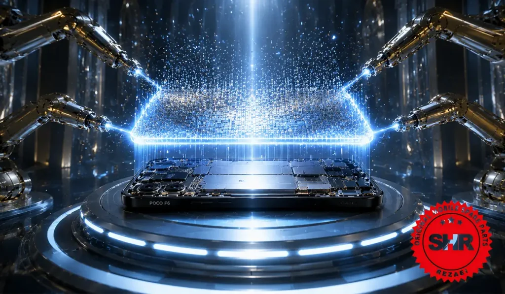 آموزش تعویض ال سی دی poco F6