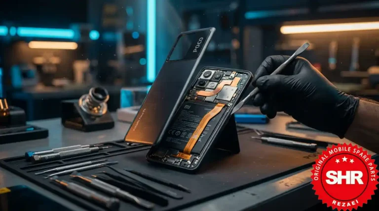 تعویض باتری poco F6