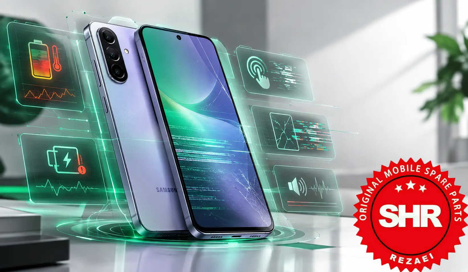 مشکلات گوشی A36