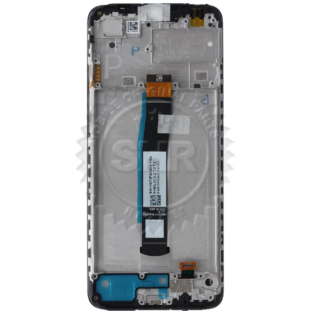 ال سی دی شیائومی REDMI 10C _ Poco C40 - بافریم - مشکی ال سی دی پوکو سی چهل 40 ردمی 10 سی