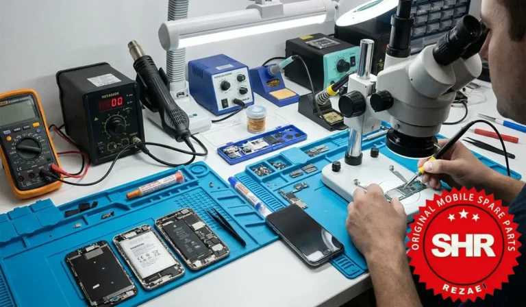 تعویض قطعات SMD موبایل